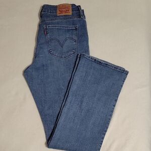 Levi's Classic Blue Denim with Signature Label